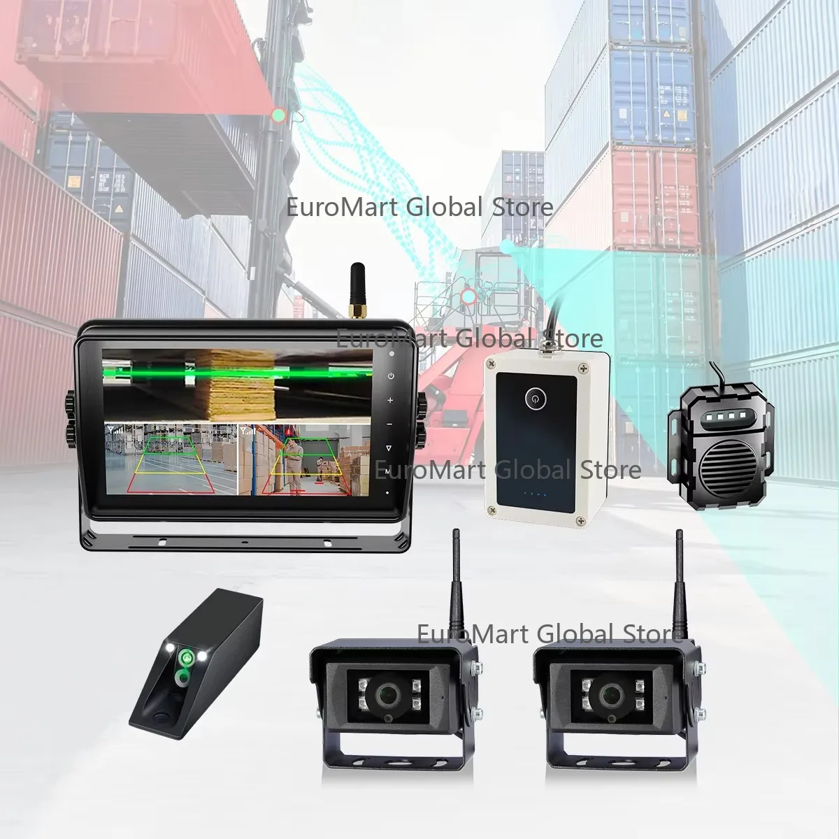 

Forklift Laser Level Forklift Aid Systems for High Lifting Operations with Pallet Detection