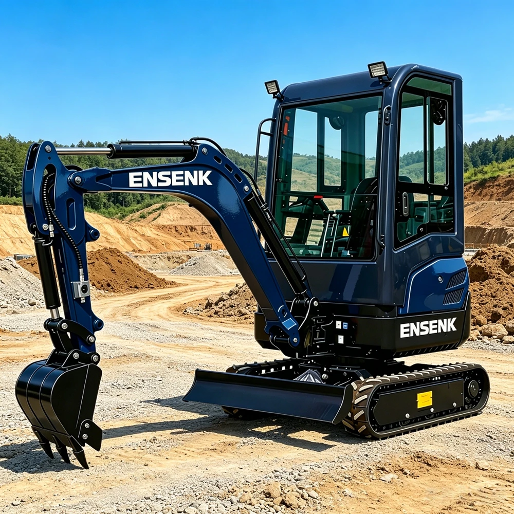 

0.8Ton Mini Excavator Construction 1.2Ton 1.5Ton 2.5Ton Yanmar engine Hydraulic CE Adjustable Trenching Cab Fast