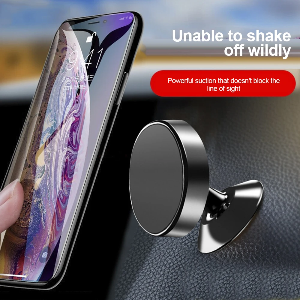 

Magnetic Car Phone Holder Magnet Mount Mobile Cell Phone Stand GPS Support For iPhone 14 13 12 Pro Xiaomi Huawei Samsung Oneplus
