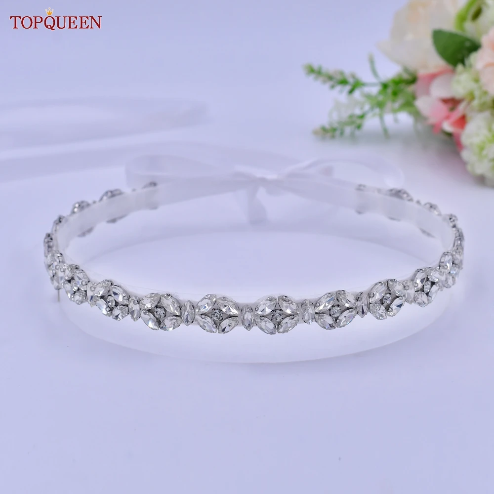 TOPQUEEN S111 Ren Cô Dâu Dây Cho Nữ Người Phụ Nữ Cưới Trang Phục Dạ Hội Phụ Kiện Trang Trí Maroc Táo