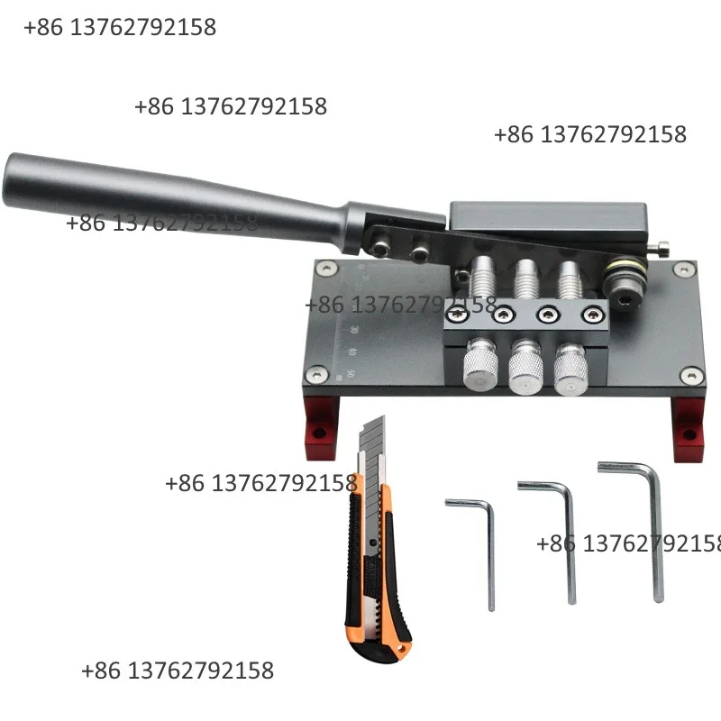 Updated Lead Wire Manual Cutting Tool Precise Positioning 3-Holes Heat Shrink Tube Cutter For 4/5/8MM Lead Wire Scissors