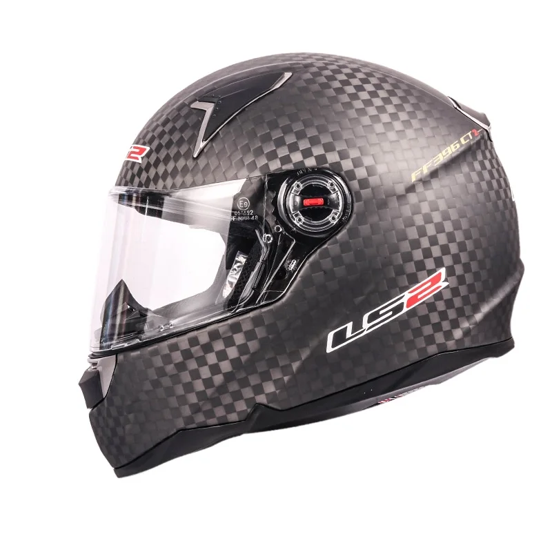 Factory price female motorcycle Carbon Helmet offroad riding fullface LS2 FF396 helmet