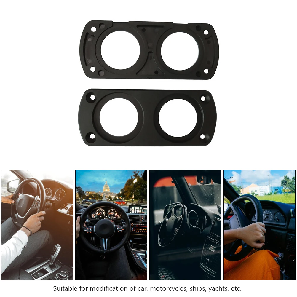 

2pcs Fixed Abs Durable Auto Parts Mounting For Motorcycle Easy Install No Expert Needed Usb Car Panel Auto Panel Car