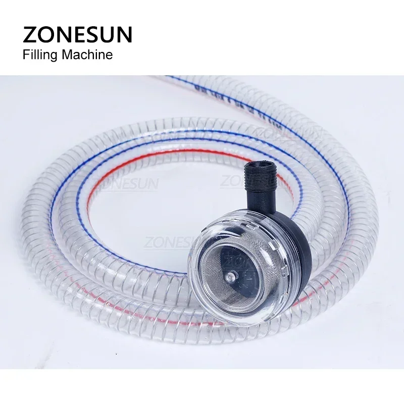 

ZONESUN ZS-DP621W Полуавтоматическая машина для взвешивания и наполнения жидкостью Съедобное масло Молоко Мембранный насос Наполнитель бутылок с водой