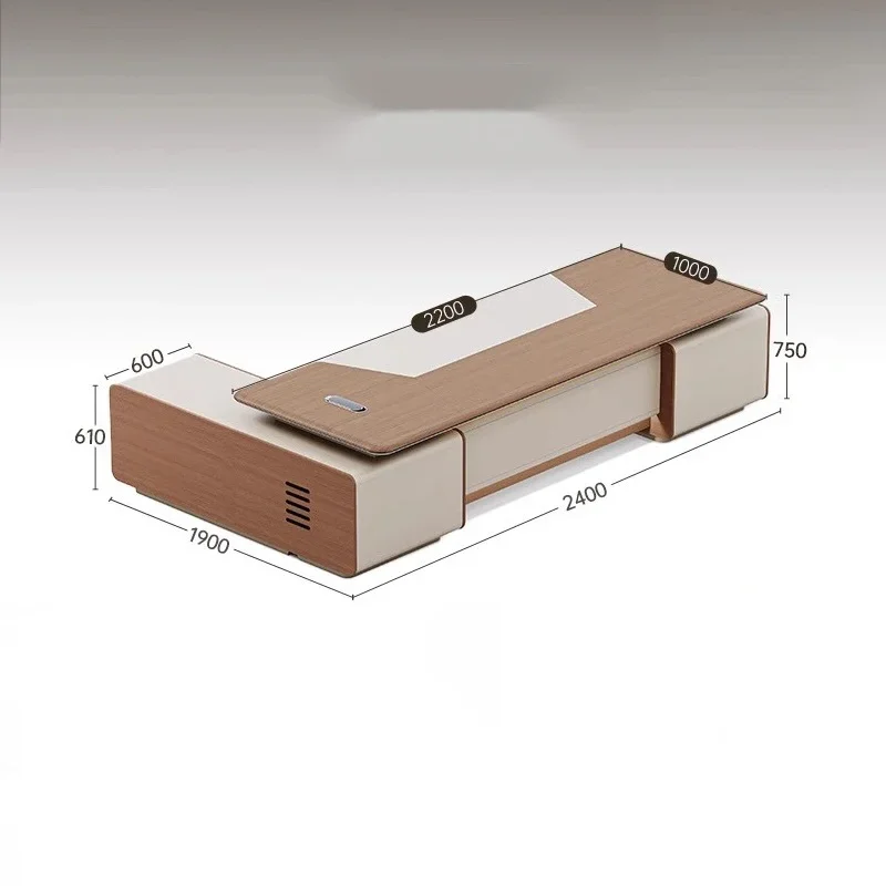 Luxury Executive Office Desk Wooden Computer Bedroom Drawer Office Desk Crafts Display Multifunctional Ufficio Home Furniture
