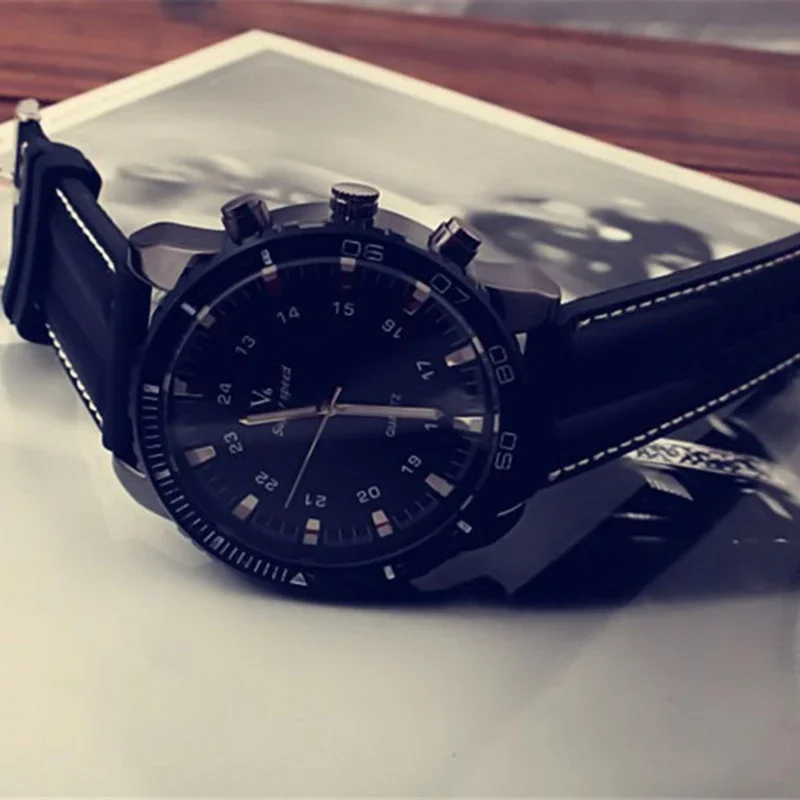 ساعة يد بقرص دائري كبير ، ساعات رياضية ، ساعة كوارتز ، موضة خارجية ، نساء ورجال ، جديد