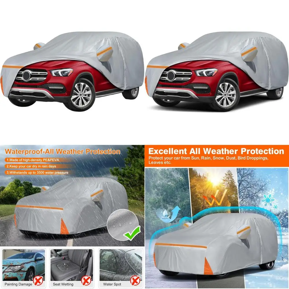 

Универсальный чехол для автомобиля на заказ для моделей ML/GLE класса 250-450 (2006-2025), всепогодный, с молнией на двери и хлопковой подкладкой