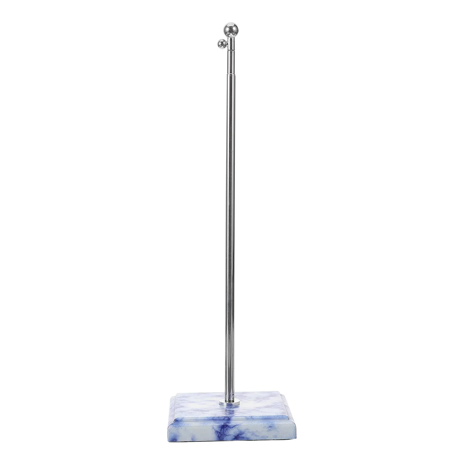 Table Flagpole Desktop Flag Holder with Wear Resistant Metal Base Easy to Assemble Detach Suitable for Club Office Holiday