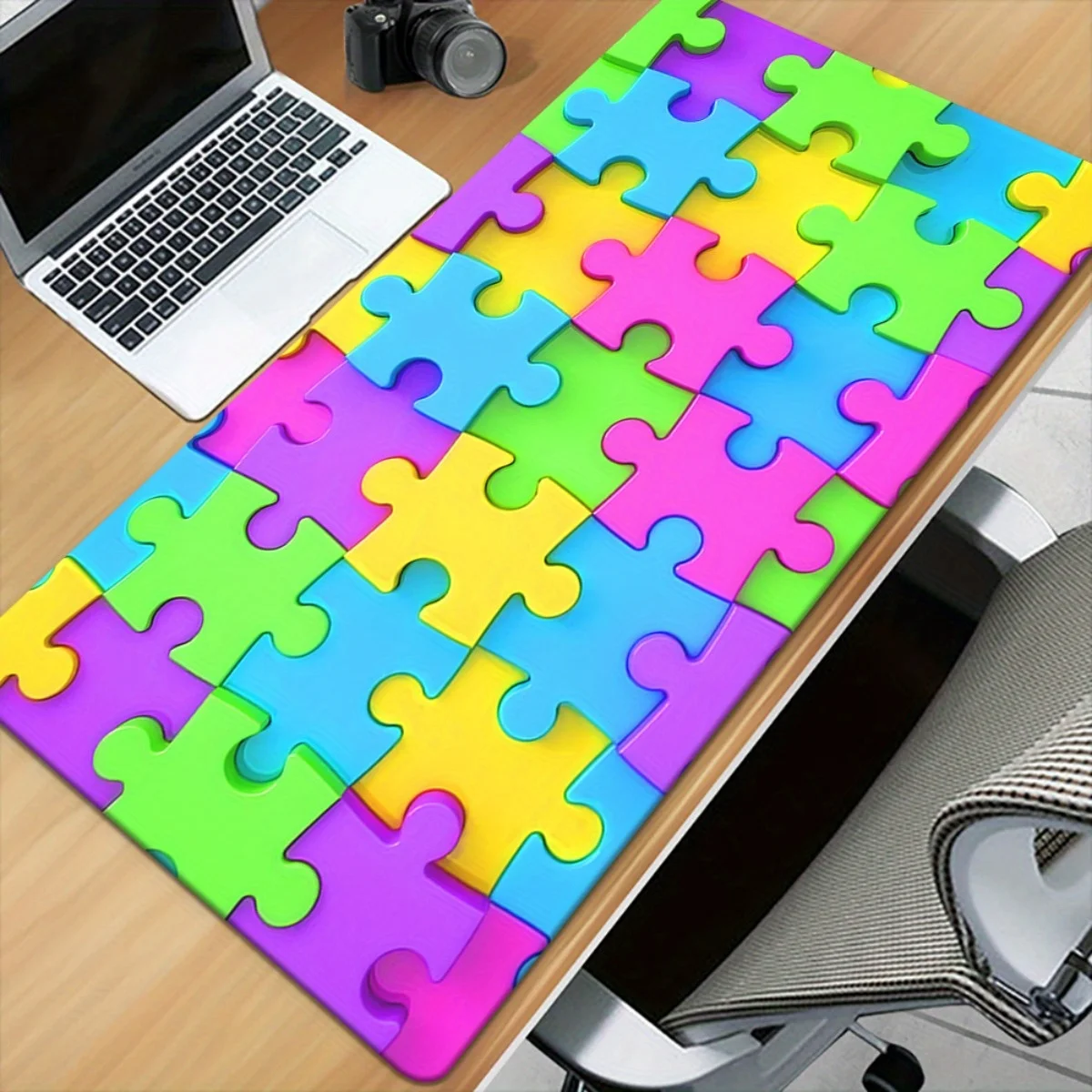 Brand XXL Mousepad Iron Art Desk Mat High Definition Color Pattern Pad Multifunctional Gaming Keyboard Mouse Office Use Ideal Gi