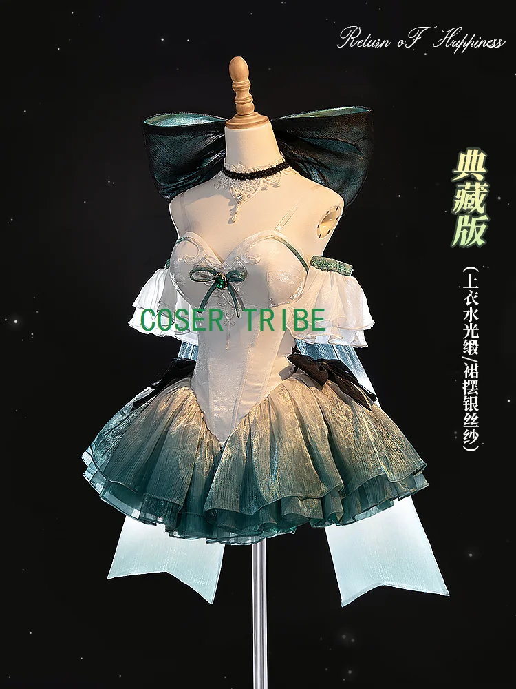 Genshin Impact Lynette Women Lily Of The Valley Waltz Dress Cosplay Costume Cos Game Anime Party Uniform Hallowen Play Role