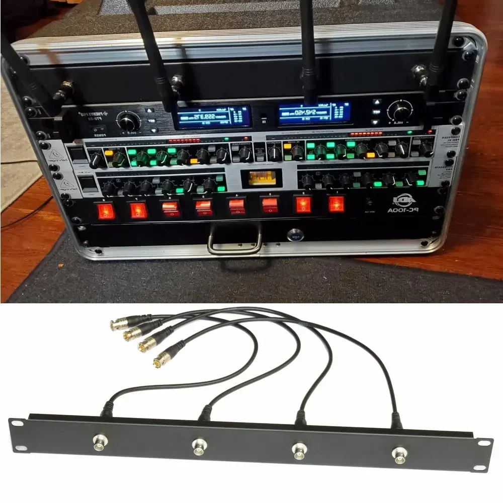 Kit d'antenne � montage frontal avec c�bles coaxiaux BNC-BNC (4) 20 