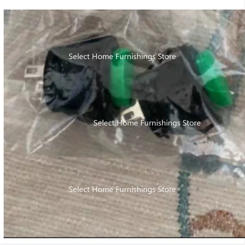 Applicable To R13-507 Button Switch 16MM Round Unlocked Self-reset Open, Button Jog Switch, Black and White Red