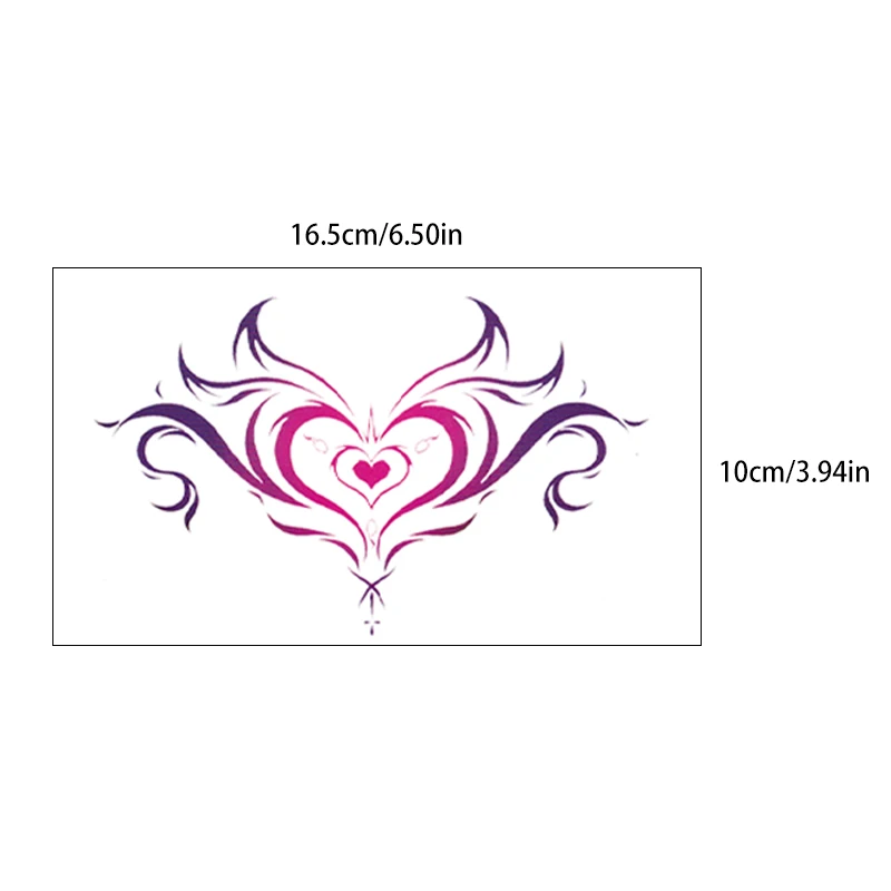 男性と女性のための防水一時的な翼の入れ墨,偽の棒,セックスフラッシュ,脚,腕,背中