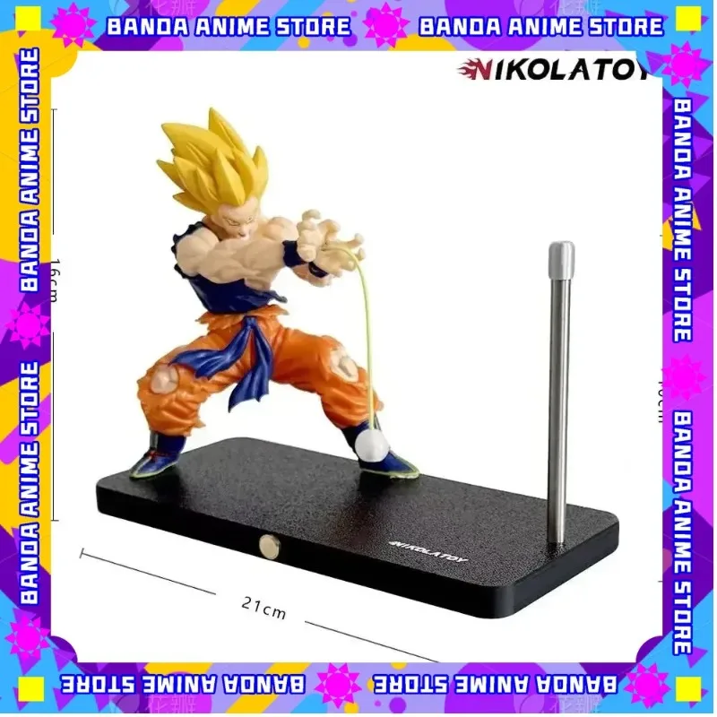 Em estoque nikoltoy dragon ball son goku kame hame ha noite toque lâmpada magnética modelo ornamento anime brinquedos periféricos presentes