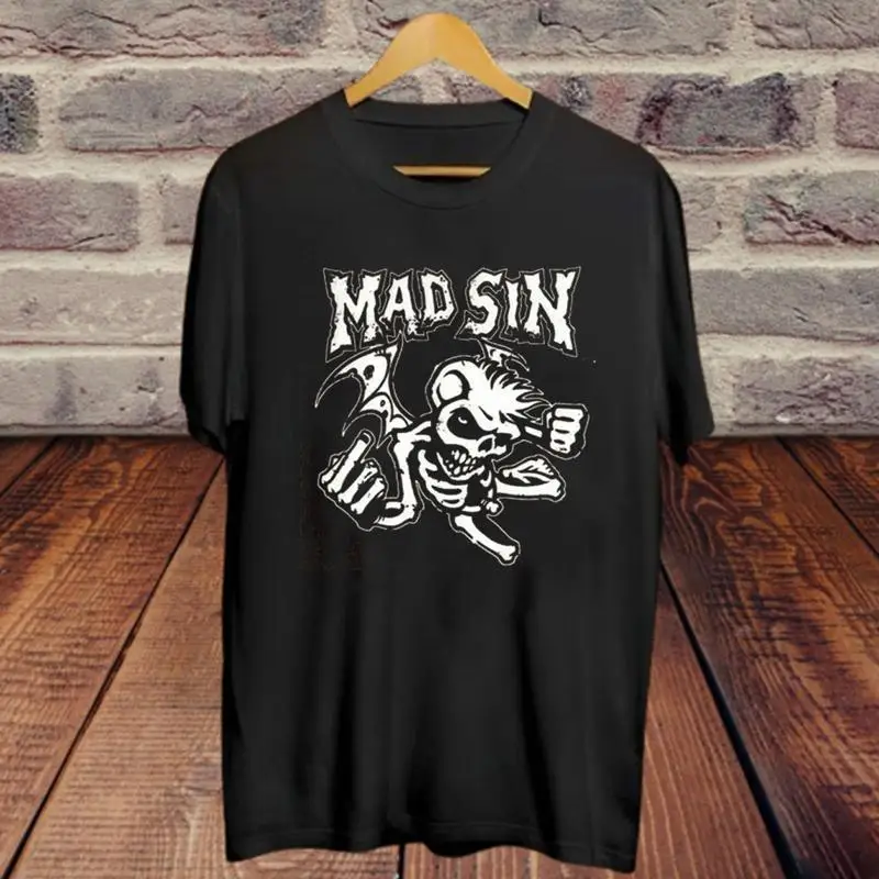 Mad Sin Band Basic Logo Devil T Shirt Full Size S 5Xl