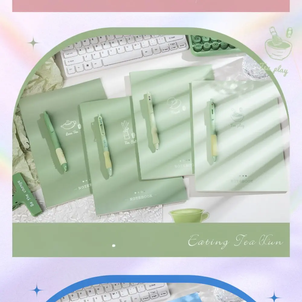 Gradient B5 Notebook For Kabaxiong Softcover Journal Lined Stationery Writing Pad Business Office School Study Diary