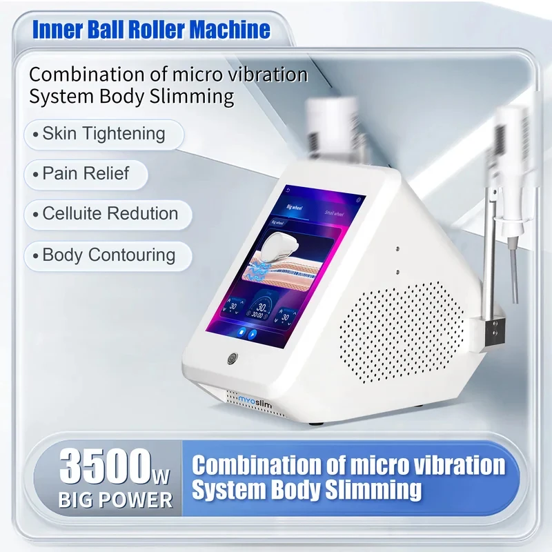 6500W 200HZ Roller EMS Body Sculpt Machine RF Sculpting Weight Loss Electromagnetic Slimming Muscle Stimulation Massager MYOslim