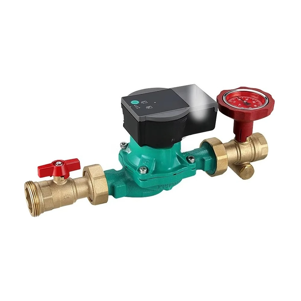 GANIHILL Modern Design Boiler Underfloor Heating System Pump Mix Unit Group Station Flexible for Hotel Apartment Heat Pump