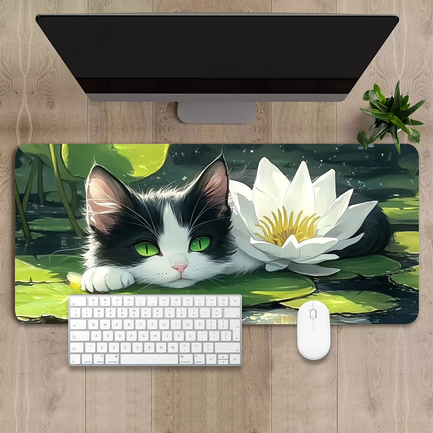 

Gift Choice Rectangle Mouse Pad Cloth Surface Practical Mouse Mat For Friends Family Colleagues Classmates