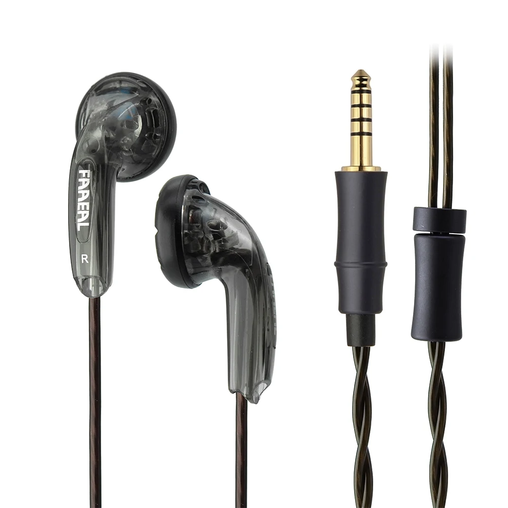 FAAEAL Rosemary Flat Head Earbuds 3.5mm Standard/4.4mm 2.5mm TRRS Balanced Earphones 150ohms HiFi Bass Music Headphones Headsets