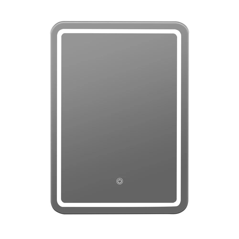 du-Hot Seller Rectangle Backlit Touch Screen LED Bathroom Mirror Smart LED Led Mirror for Bathroom#