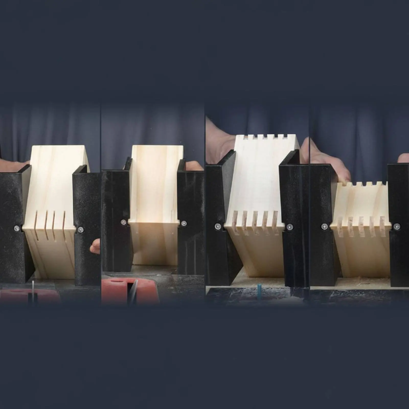 

Interlocking Joint Jig CNC Processed Mortise and Tenon Jig Picture Frame Corner Clamp Anti-Rust 90 Degree Corner Clamp