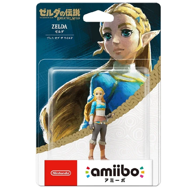 Original The Legend of Zelda Tears of The Kingdom Amiibo 8cm Link Anime Figure TotK Action Figurine Statue Model Toys Dolls Gift