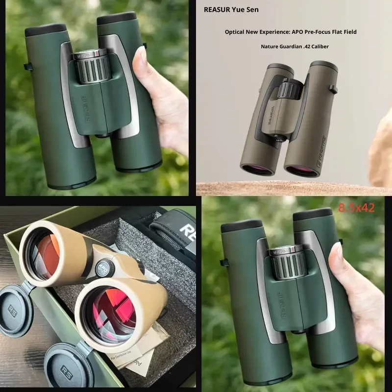 Brand for REASUR 8.5x42/10x42 ED APO Binoculars High Magnification and High Definition Beekeeping and Bird-Watching Event