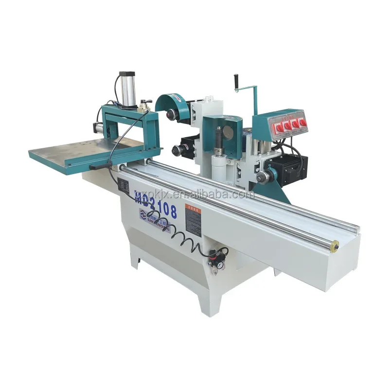 MD2108 Pneumatic 5 Tenon Cutter Woodworking Log Or Square Wood Tenon And Mortise Machine