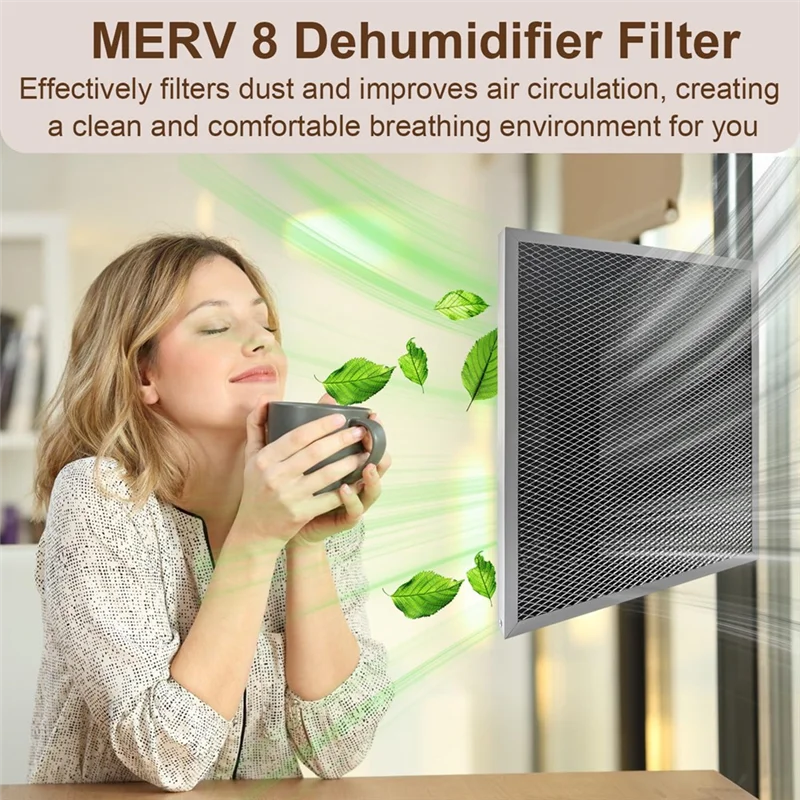 A94E-Para desumidificadores de casa inteira modelos 1830, 1850, 1852 compatível 5443 MERV 8 filtros desumidificador 1 peça