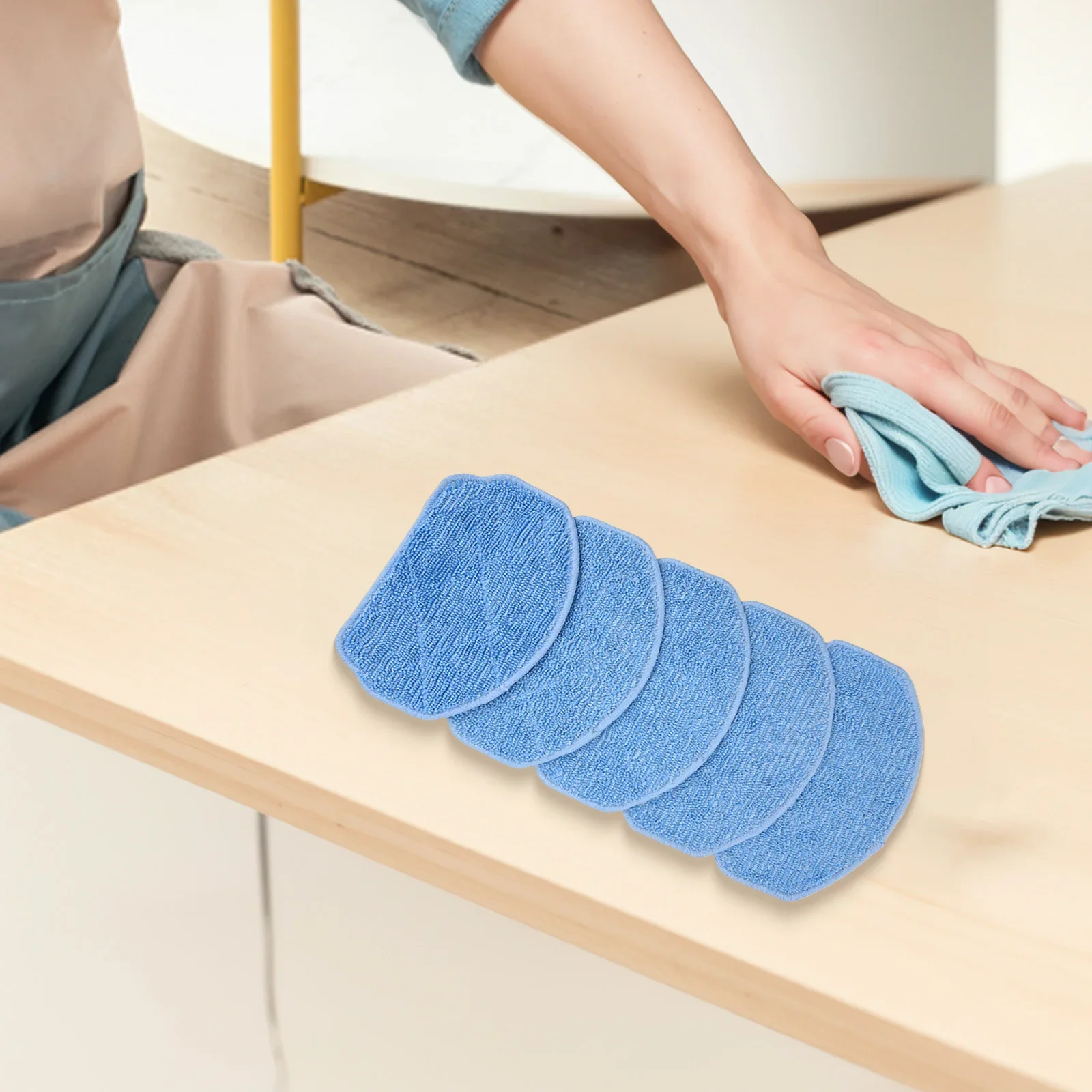 

Эффективная и мягкая чистящая салфетка для аксессуаров EICOBOT BR150 защищает полы и обеспечивает эффективную уборку.