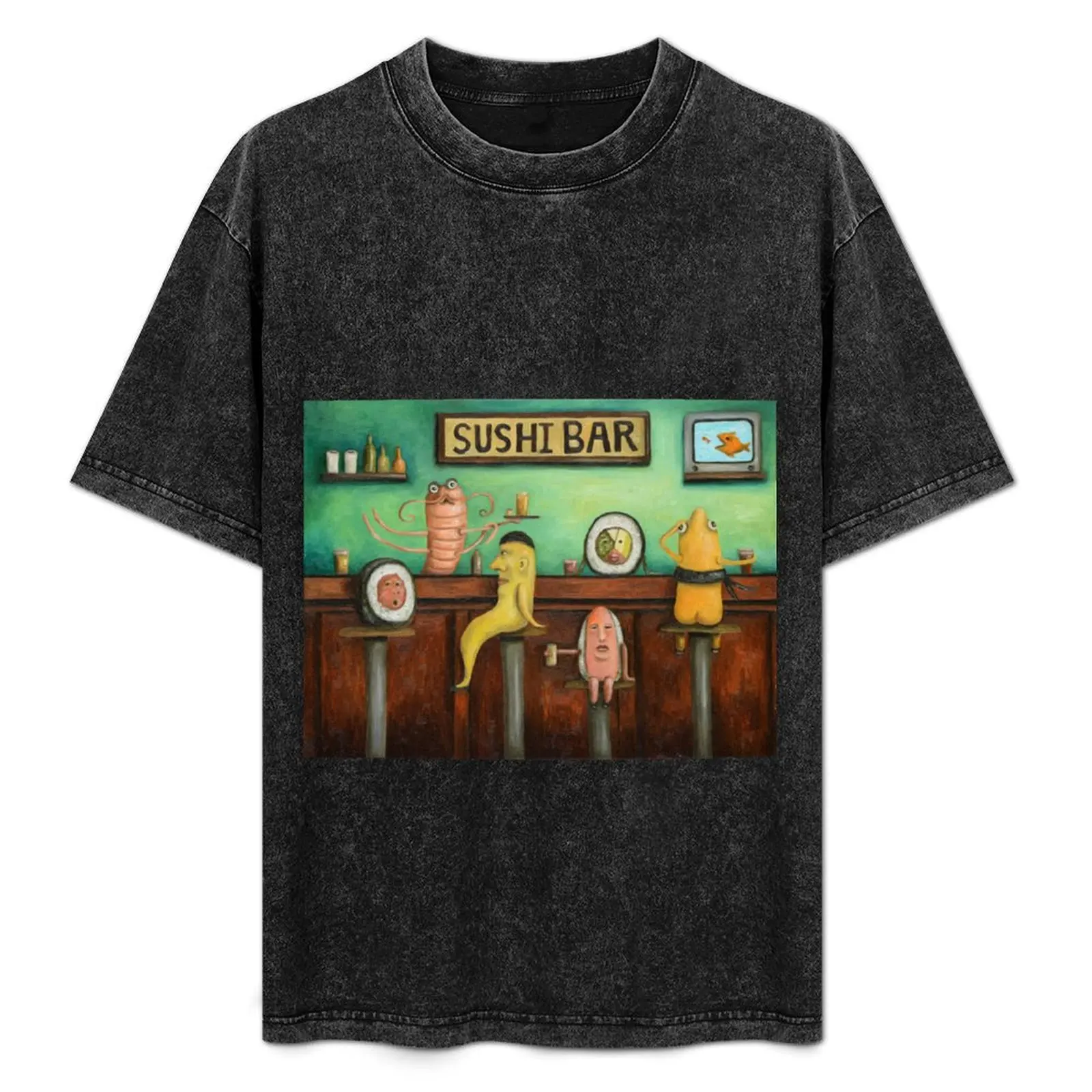 Sushi Bar T-Shirt Sun Block Outdoor T-Shirt