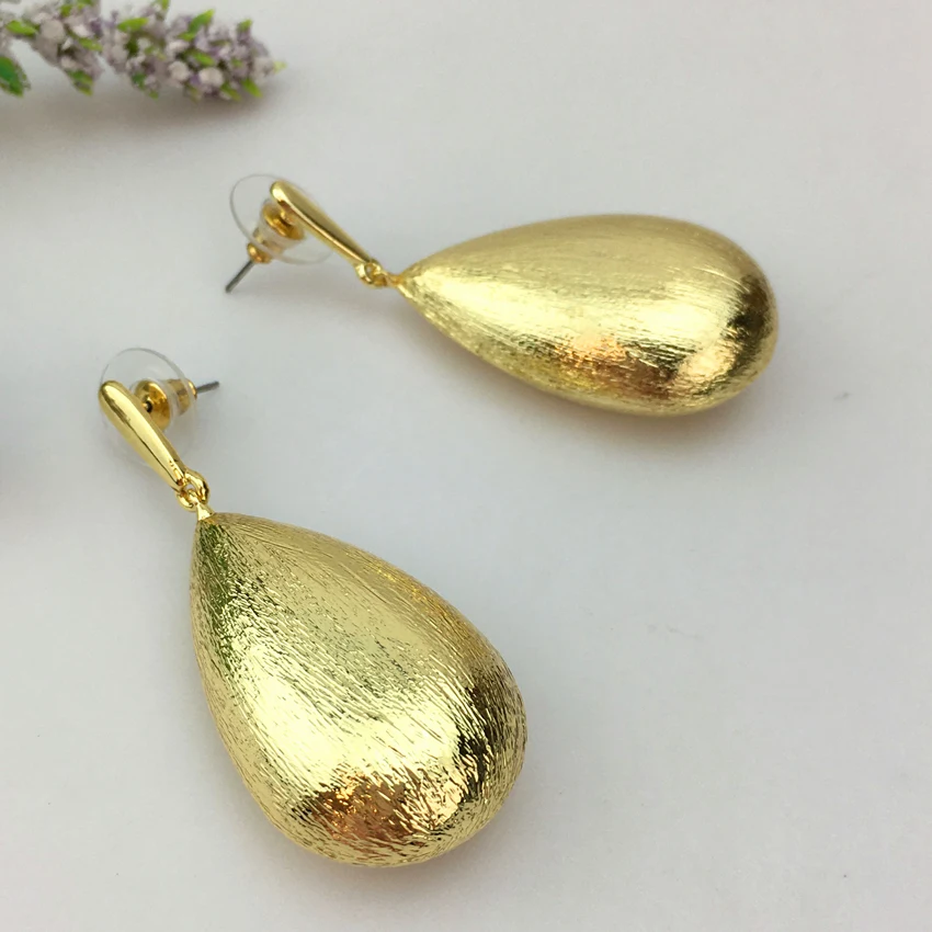 Yuminglai Dubai Quality Earrings for Women  Daily Wear Earrings Goldplate Jewelry Big Earings FHK13699