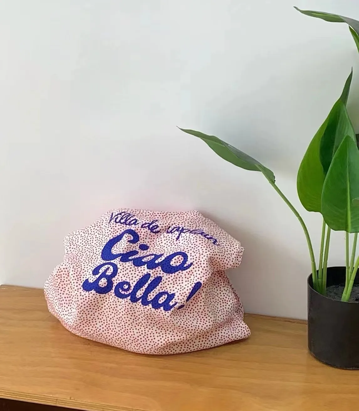 

East Gate Маленькая холщовая сумка Viaplin Heart в горошек на одно плечо с буквенным принтом, повседневная холщовая сумка Faion