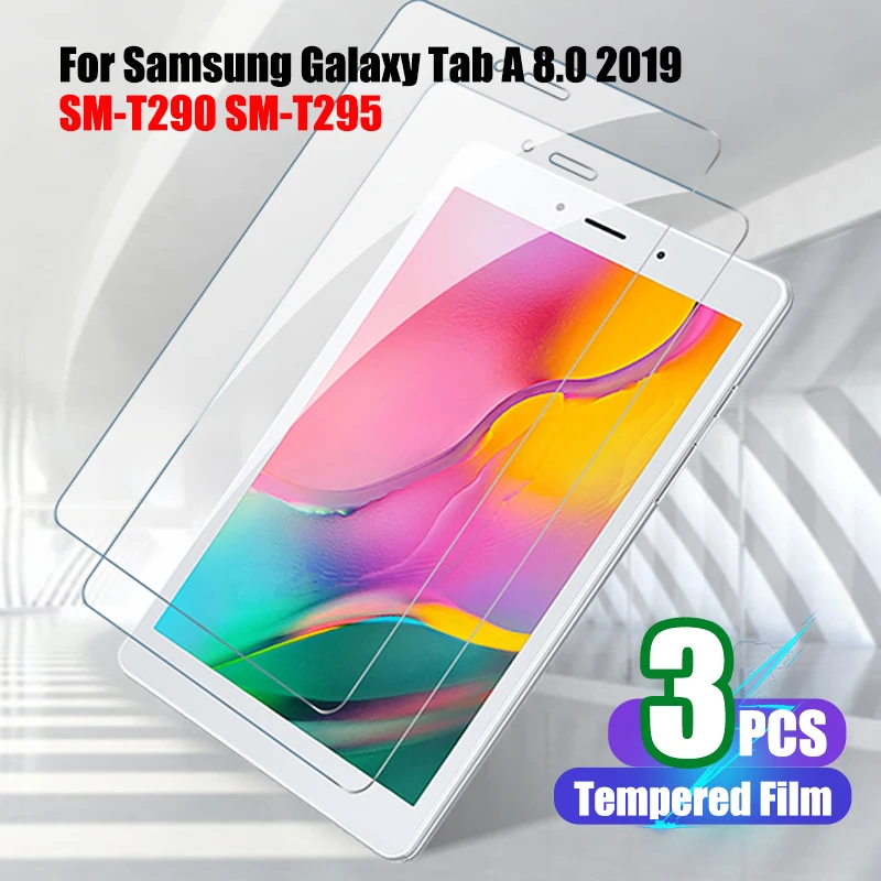 Película protetora de vidro temperado para samsung galaxy tab a 8.0 2019 sm-t290 t295