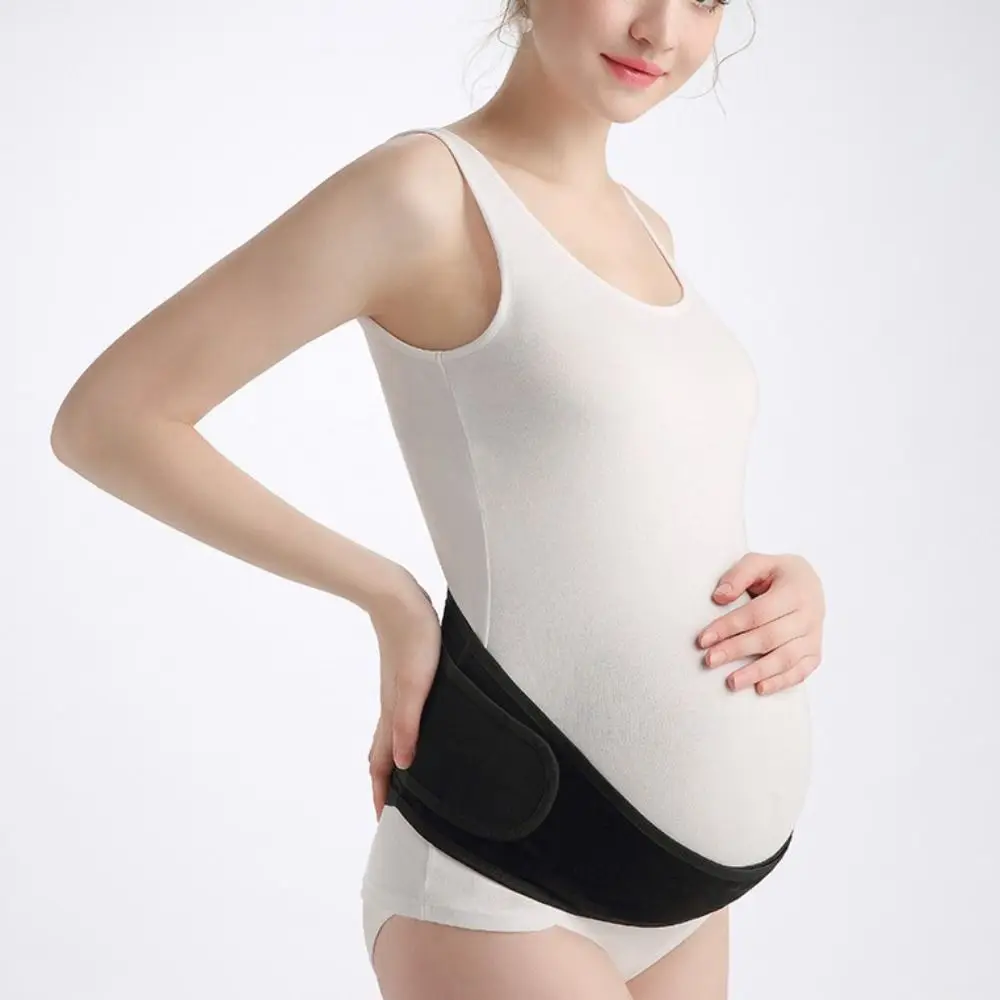 Breathable Maternity Abdominal Support Belt Adjustable Comfortable Maternity Abdomen Brace Elastic Waist Support