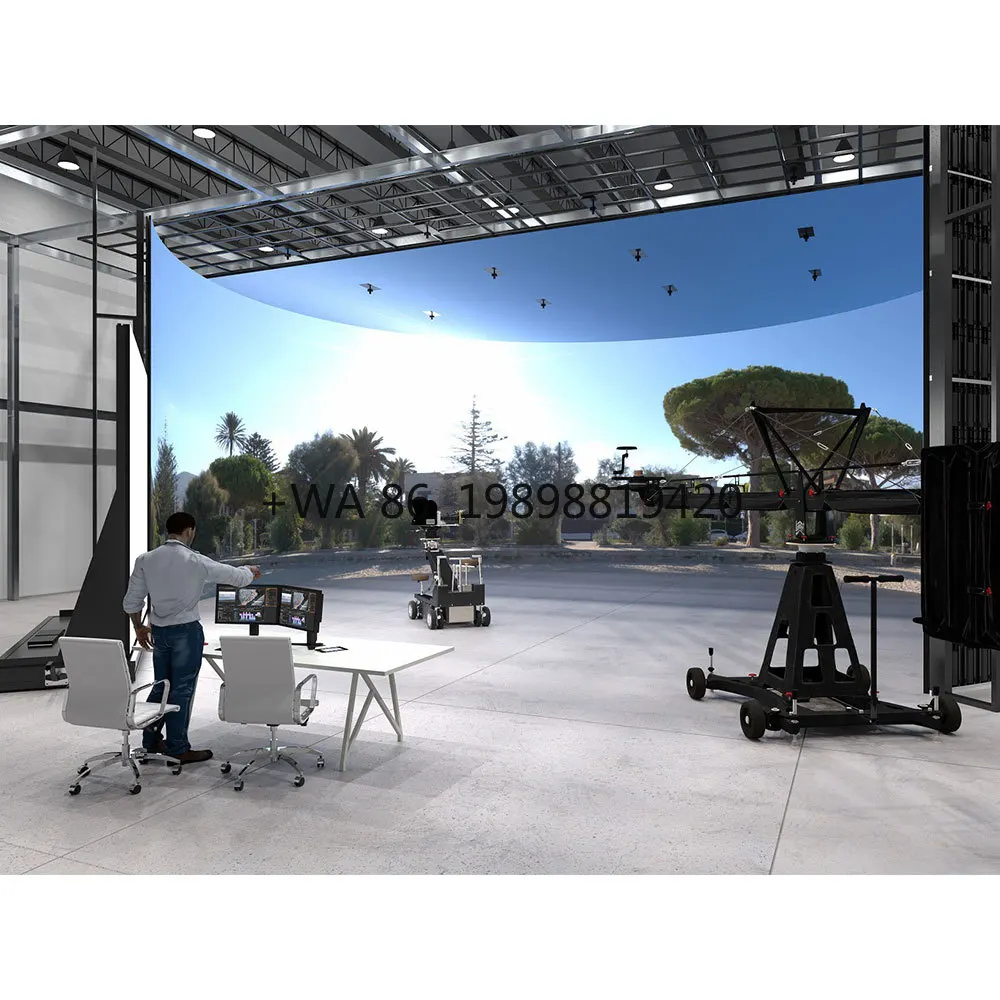 

Canbest 7680Hz 16Bit P1.9 P2.6 4K 8K Indoor Curved Stage Led Display Screen for Digital Virtual Production Led Video Wall Panel