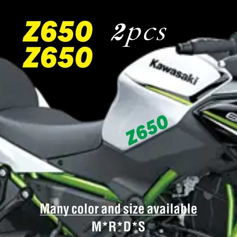 Motorcycle reflective waterproof decorative body fuel tank box stickers decals For KAWASAKI Z650 z 650 logo sign sticker #99