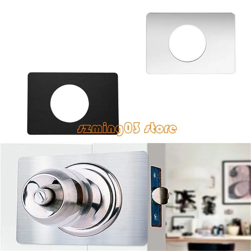 H9EC PORDA BULHO BULHO ERROFUNCIONENTE Fácil usar maçaneta porta e placa reforço Deadbolts para reparo seguro e