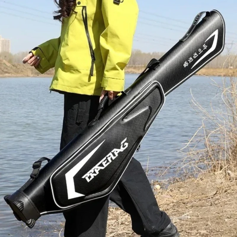 Thickened Lure Fishing Bag Fishing Accessories Waterproof Large Capacity Fish Rod Storage Bag Portable Tackle Tool Pole Bags