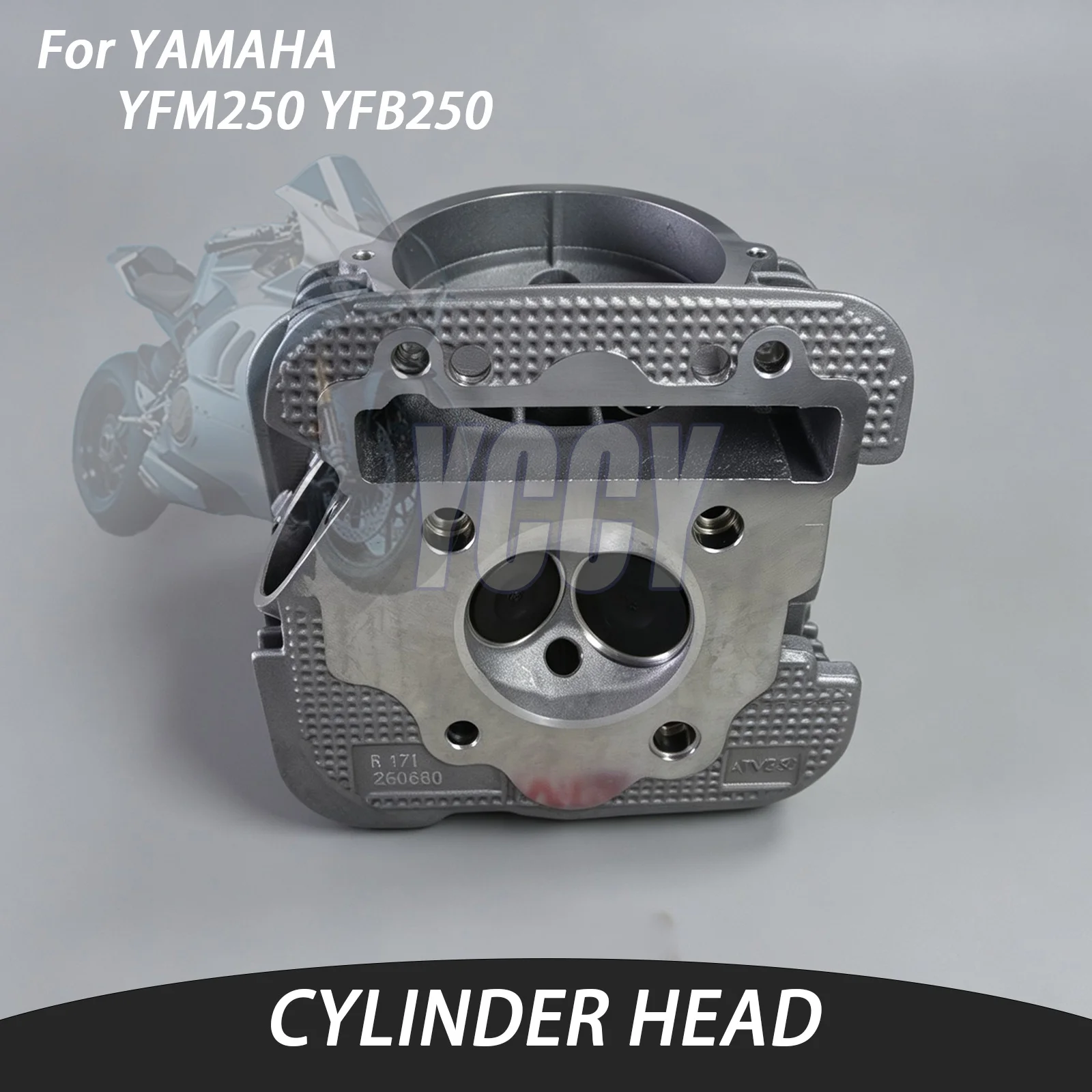 FOR YAMAHA Bear Tracker Timberwolf 250 JS250 YFM250 YFB250 1998-2004 YFM 250 Motorcycle Cylinder Head Assembly Moto Engine Part