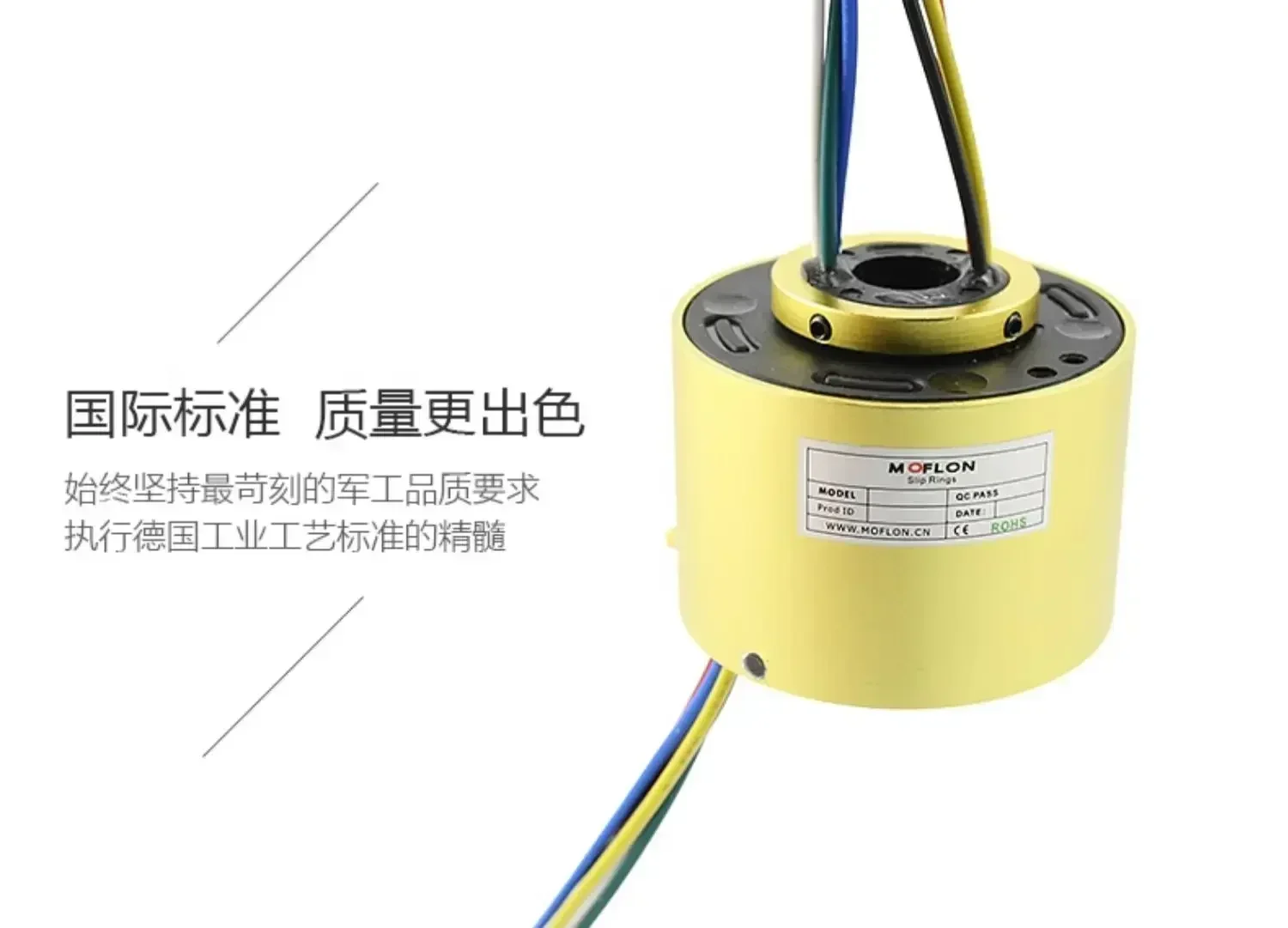 360 rotating slip ring, inner hole 10 12.7mm outer diameter 56mm current collector ring 2 4 6 8 10 12 channels