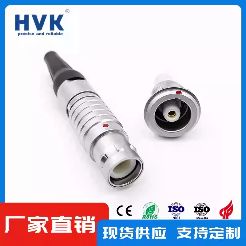 متوافق مع قابس الطيران LEMO، مقاومة الجهد العالي 1KV-10KV، موصل مقاومة الجهد العالي يفتح M12M15M18