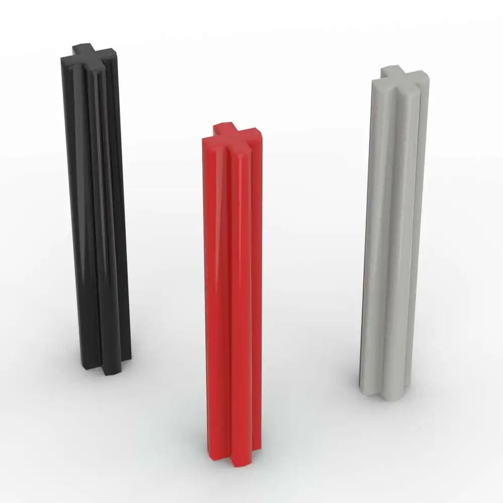 

MOC, 10 шт., ось 3705, 4 л, комплект строительных блоков, высокотехнологичные соединительные кирпичи, частицы, головоломка, идея, сборные игрушки, подарки на день рождения для детей