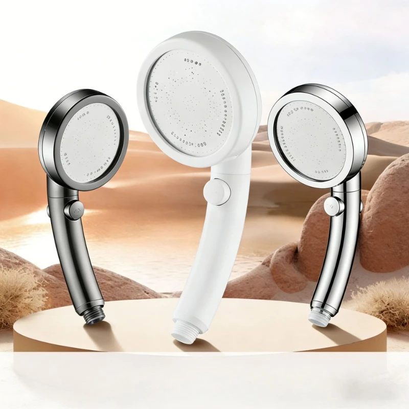 Japanese-style hand-held pressurized shower, adjusting elbow pressurized shower, gray and white optional