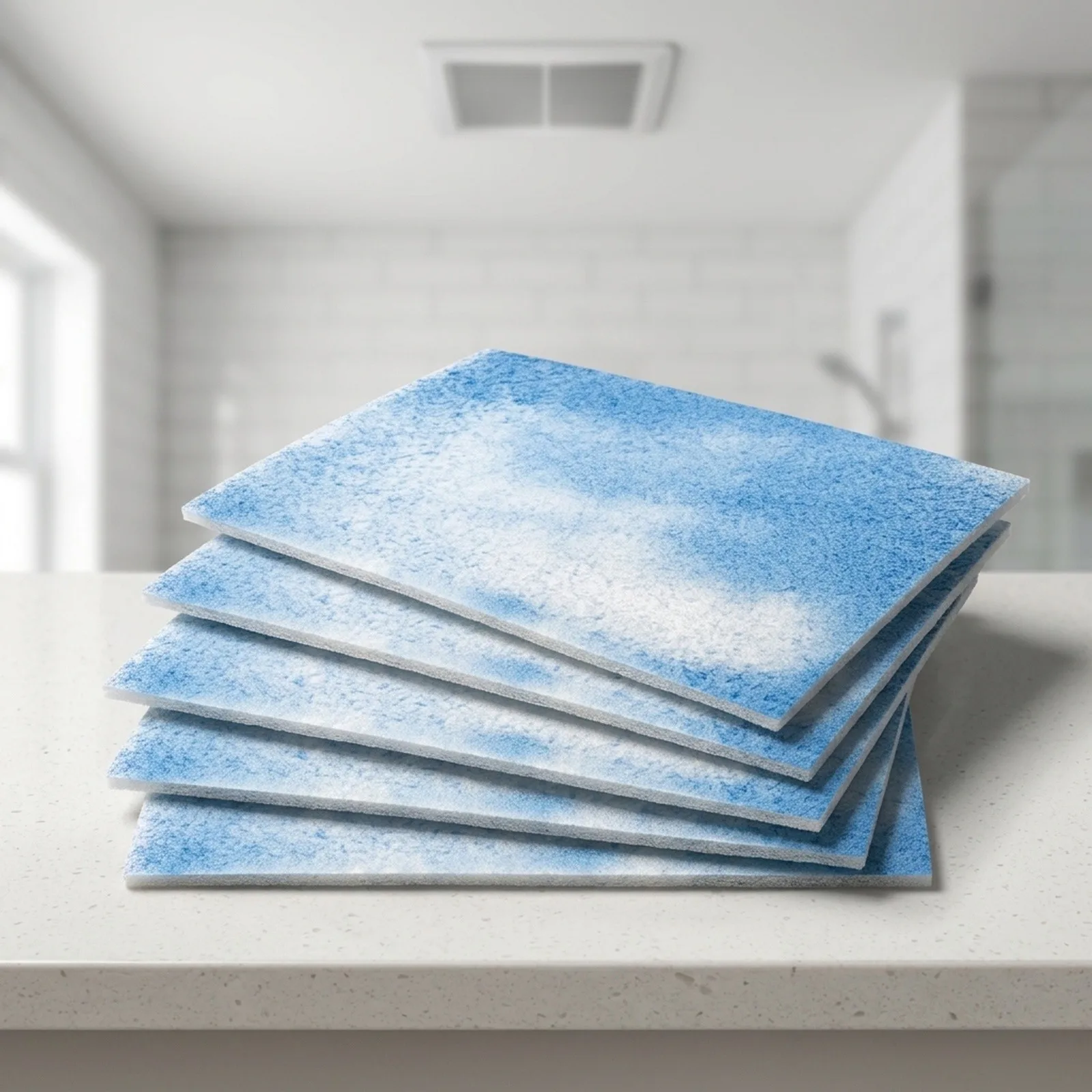 Replacement Filter Set for Limodor Bathroom Fans for 5 Filters for LFELF and FC Series with Efficient Dust for capture
