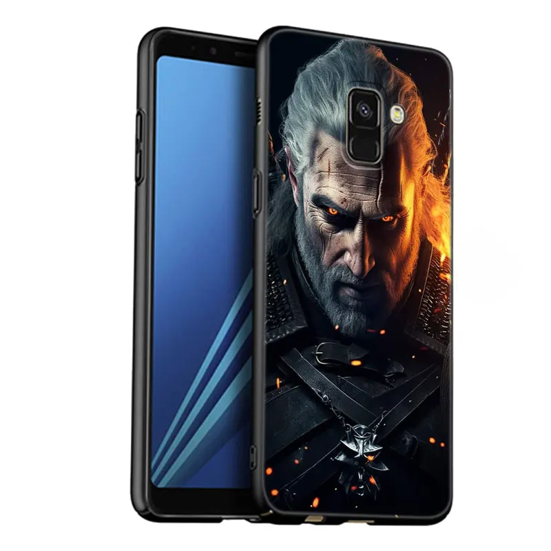 Hot Game W-witchers Black Phone Case For Samsung Galaxy A01 A03 Core A04 E A02 A05 A10 A20 A21 A30 A50 S A6 A8 Plus A7 2018