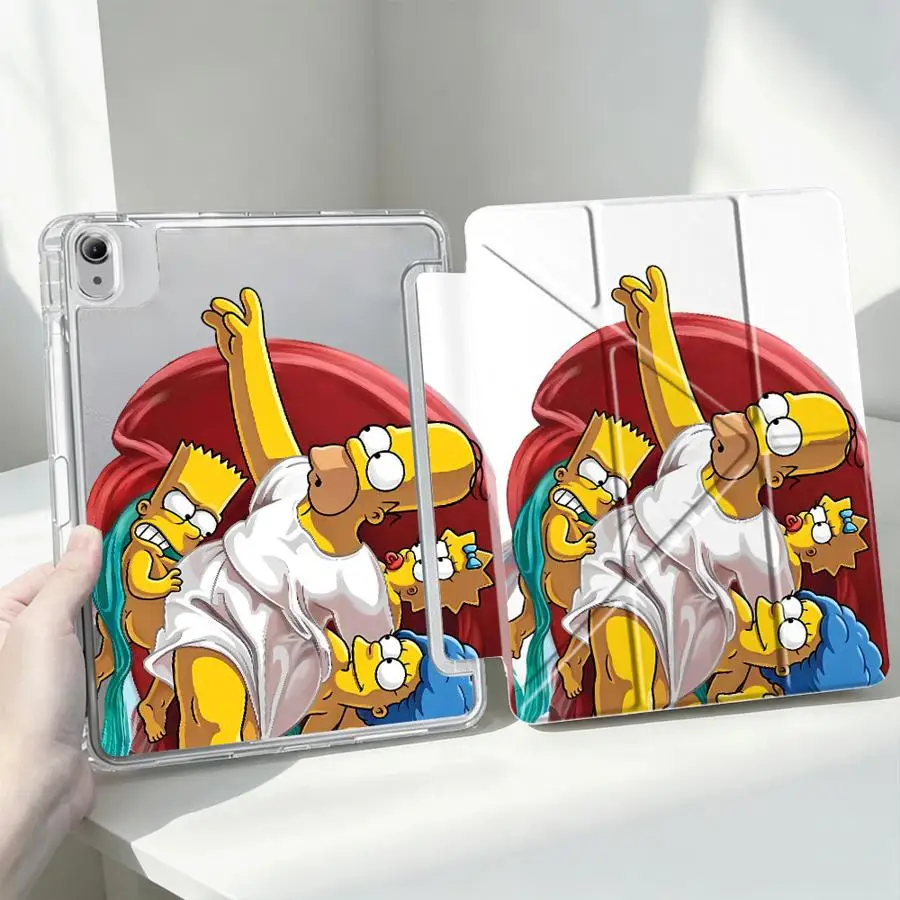 Cool The S-simpsons With Pen Slot Cover Tablet Case For iPad 10th Gen Mini 7 6 5 9th 11th Air 8 M2 M3 3 12th Pro 13 2025 2026