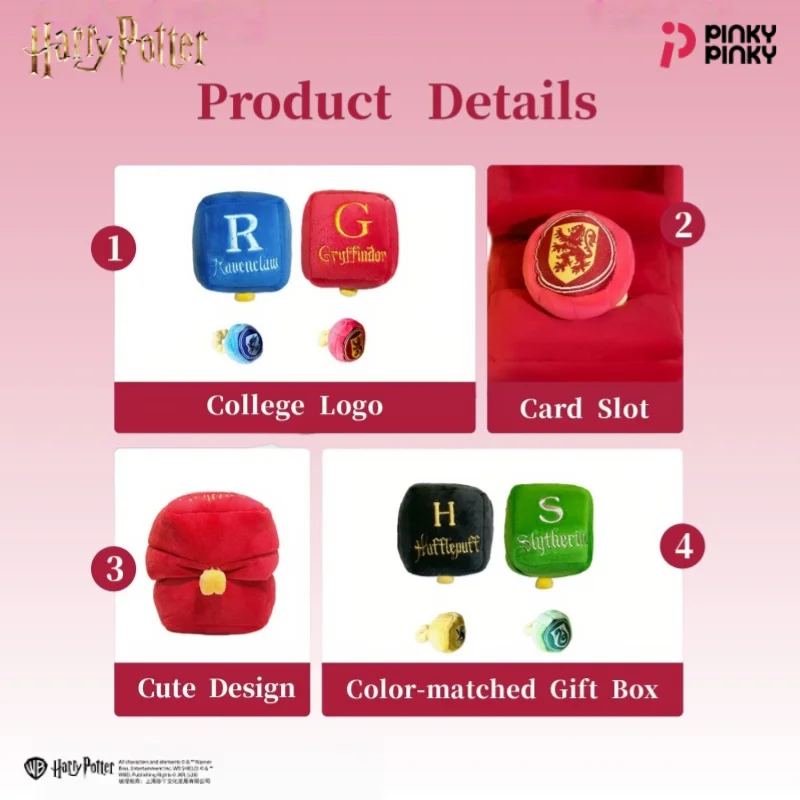 Pinky Harry Potter Ring 1 Blind Box Random Style Suitable for Birthday Gift Halloween