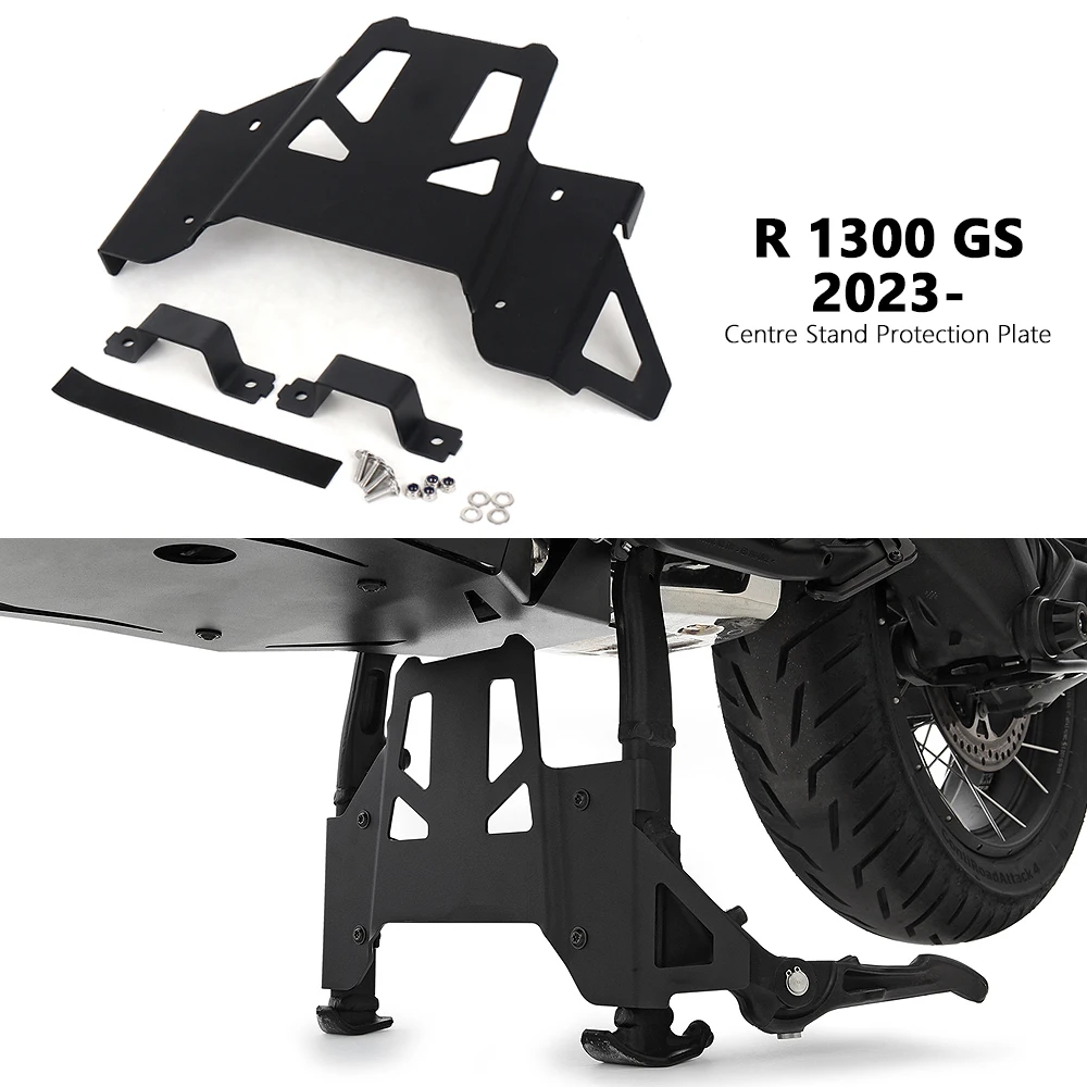 

Motorcycle Accessories Black Center Stand Protection Plate Kit For BMW r1300gs R1300 GS R1300GS R 1300 GS 2023 2024